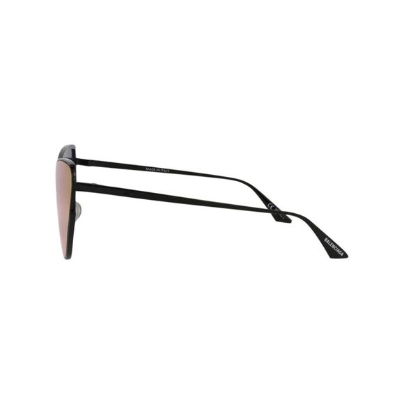Balenciaga Cat Eye-Frame Metal Sunglasses Black Womens - Picture 3 of 6